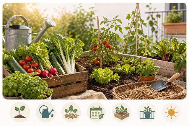 Débutez un potager facile avec notre aide !